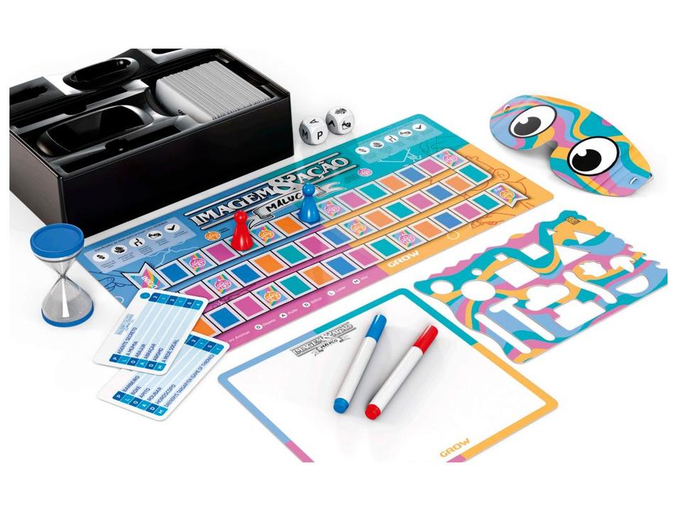 Jogo Imagem e Ação: Maluco Tabuleiro Grow - 1