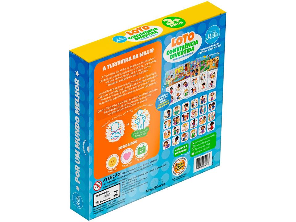 Jogo Loto Convivência Divertida Turminha da Millie - 7