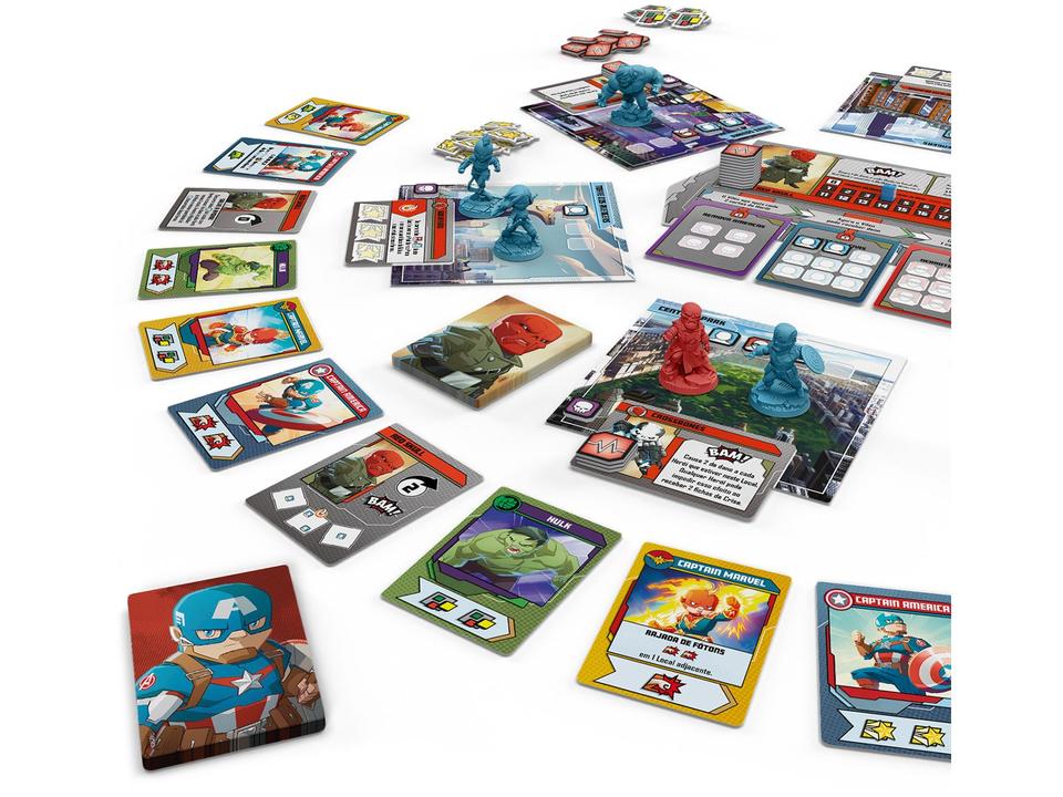 Jogo Marvel United Tabuleiro Galápagos - 1