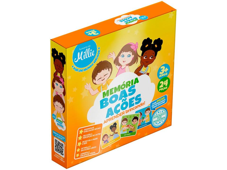 Jogo Memória Boas Ações Turminha da Millie - 6