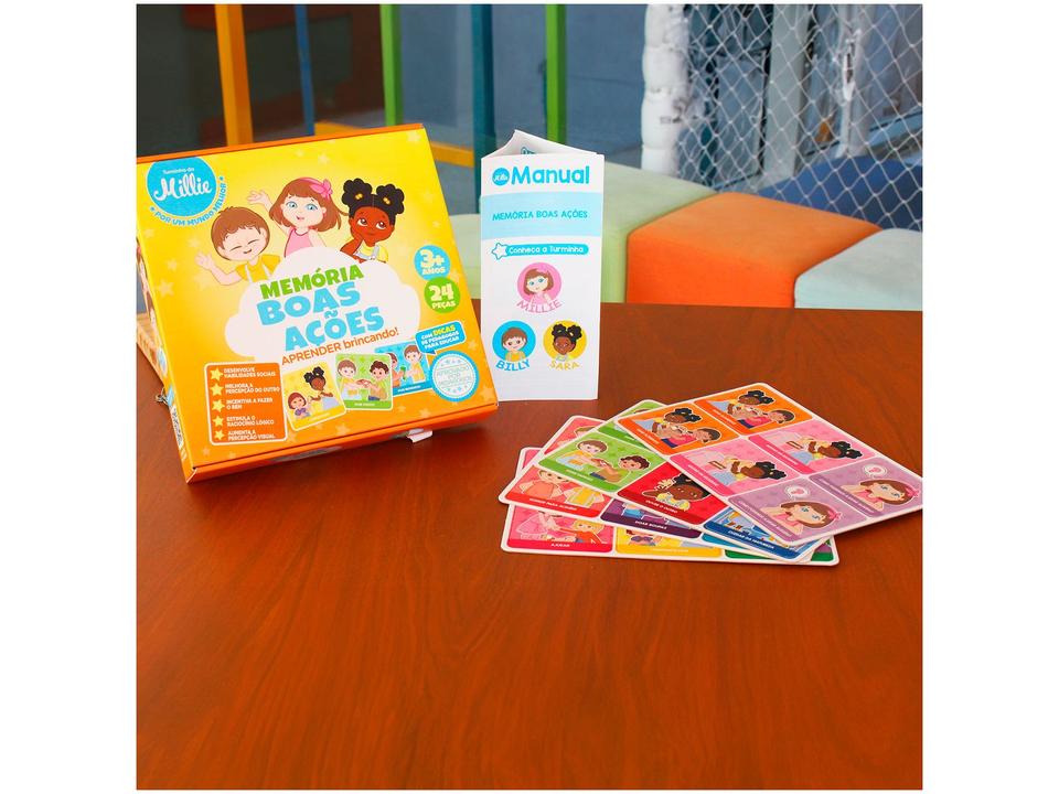 Jogo Memória Boas Ações Turminha da Millie - 1