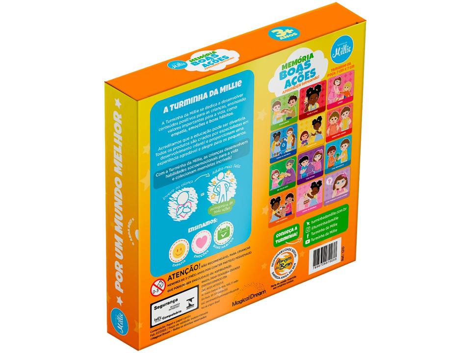 Jogo Memória Boas Ações Turminha da Millie - 7