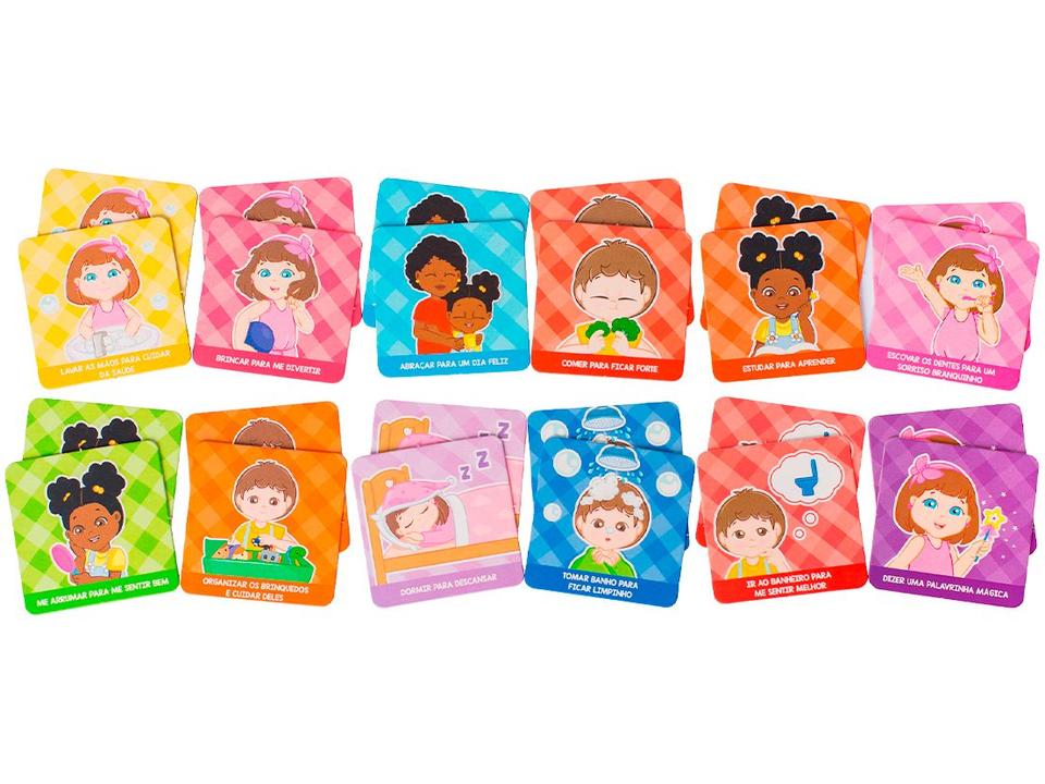 Jogo Memória Bons Hábitos Turminha da Millie - 4