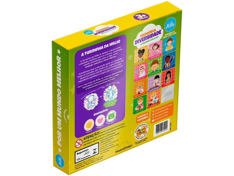Jogo Memória Diversidade Turminha da Millie - 8
