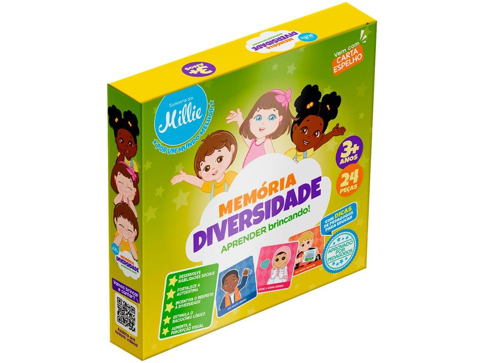 Jogo Memória Diversidade Turminha da Millie - 7