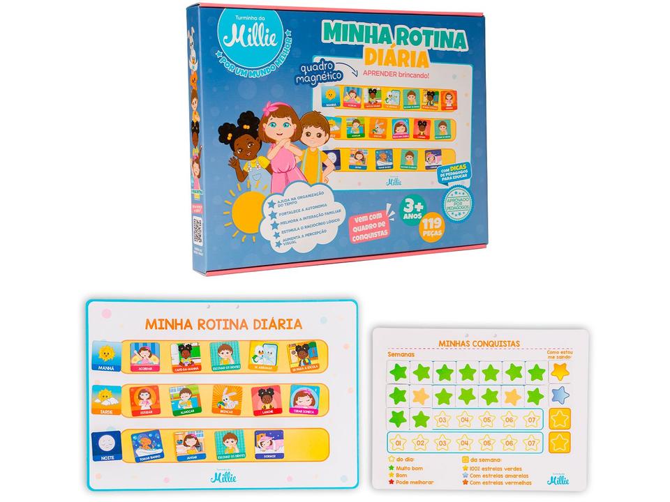 Jogo Minha Rotina Diária Turminha da Millie - 4