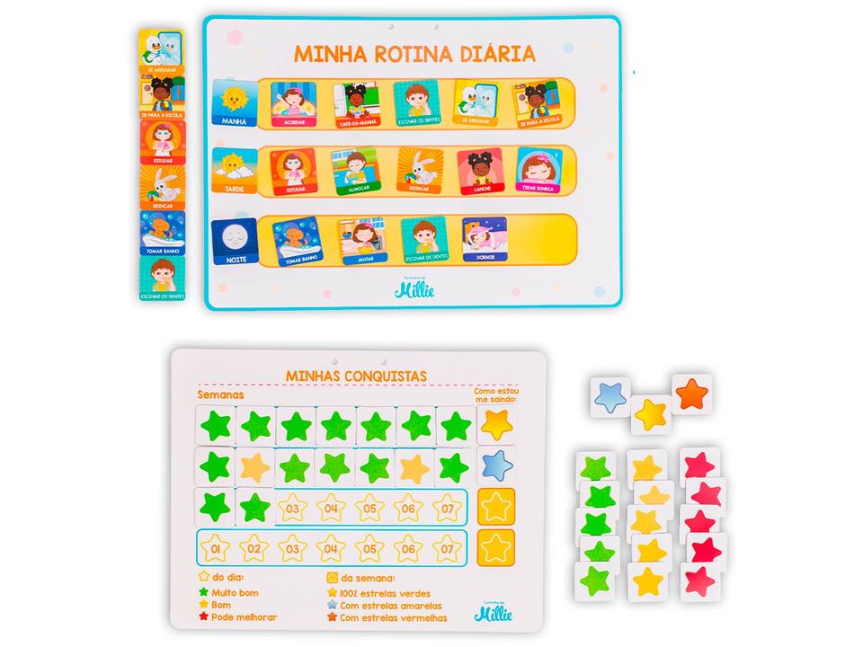 Jogo Minha Rotina Diária Turminha da Millie - 3