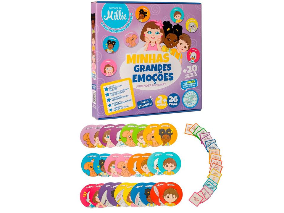 Jogo Minhas Grandes Emoções Turminha da Millie - 6