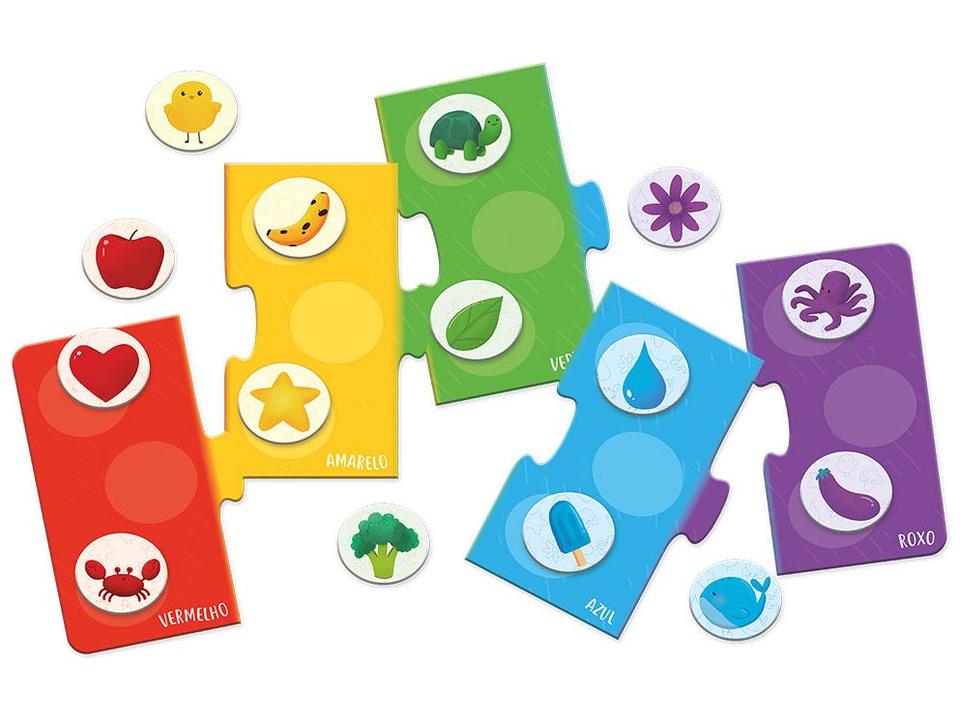 Jogo Minhas Primeiras Cores Tabuleiro - 2