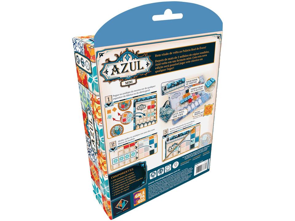 Jogo Mini Tabuleiro Azul Galápagos - 4