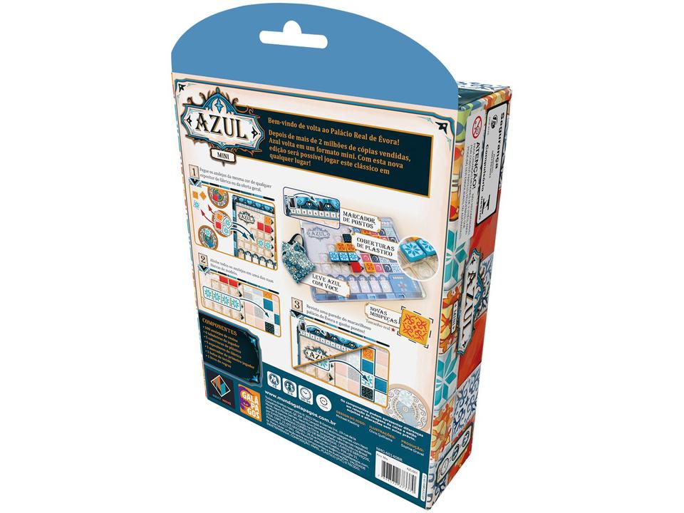 Jogo Mini Tabuleiro Azul Galápagos - 2