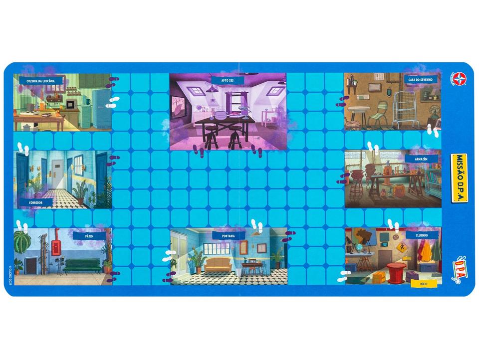 Jogo Missão D.P.A: Apartamento 333 de Tabuleiro - 3