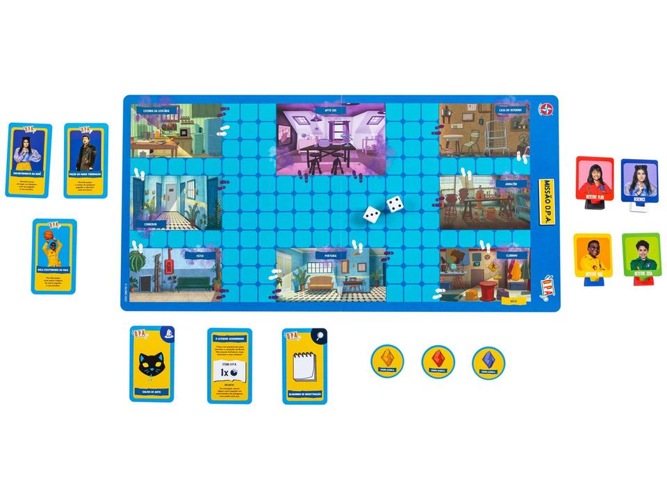 Jogo Missão D.P.A: Apartamento 333 de Tabuleiro - 2