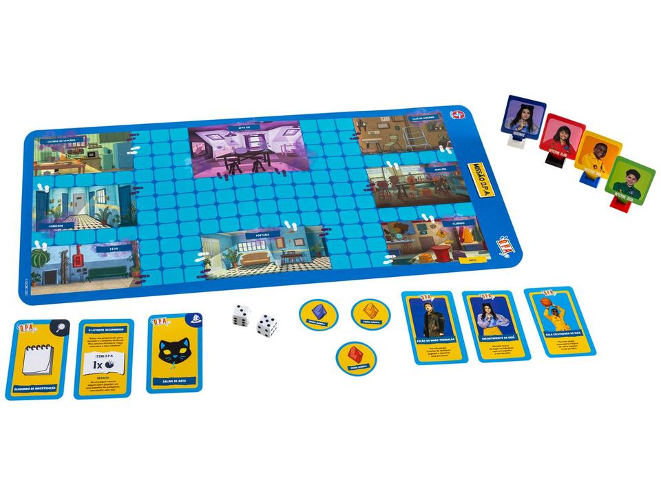 Jogo Missão D.P.A: Apartamento 333 de Tabuleiro - 1