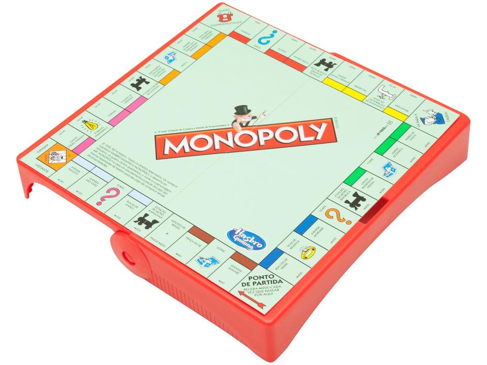 Jogo Monoply Grab & Go Monopoly - 1