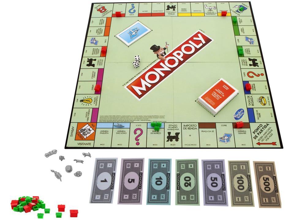 Jogo Monopoly Classic Tabuleiro - 1