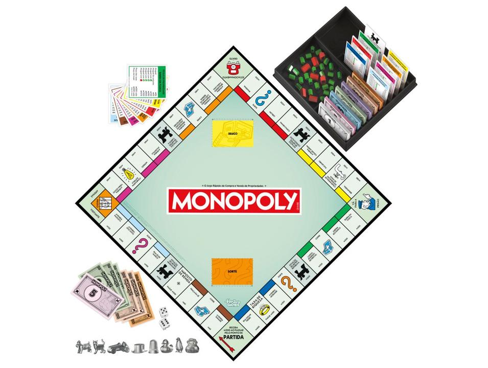 Jogo Monopoly Hasbro Games - 1