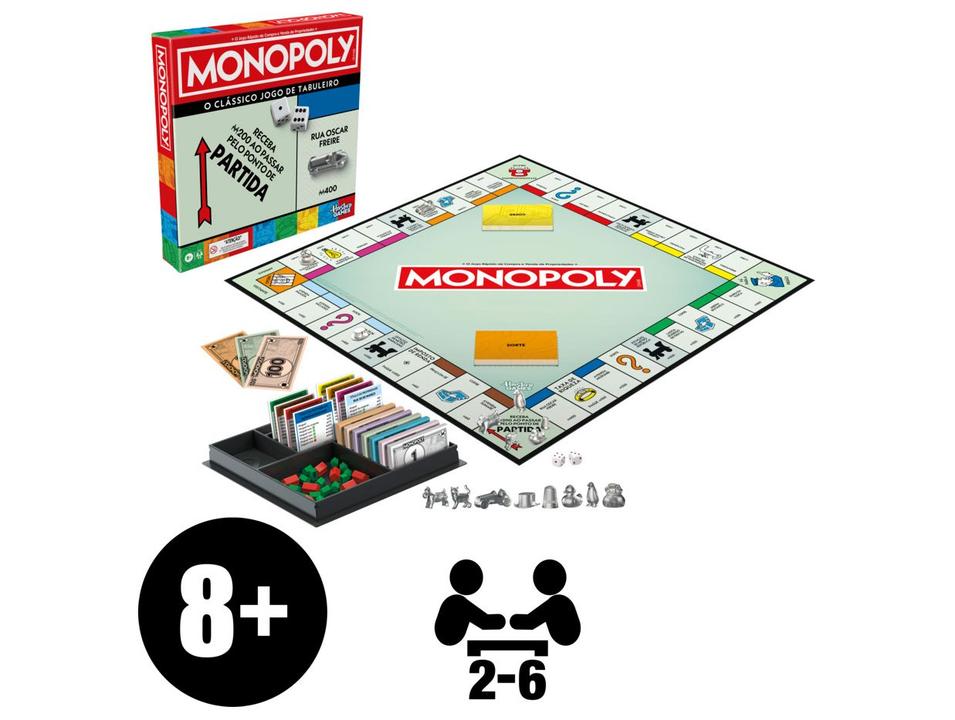 Jogo Monopoly Hasbro Games - 5