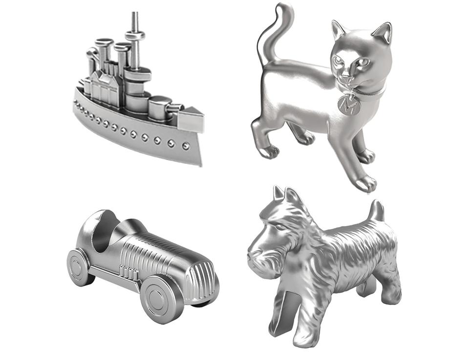 Jogo Monopoly Tabuleiro Grab and Go Hasbro - 2