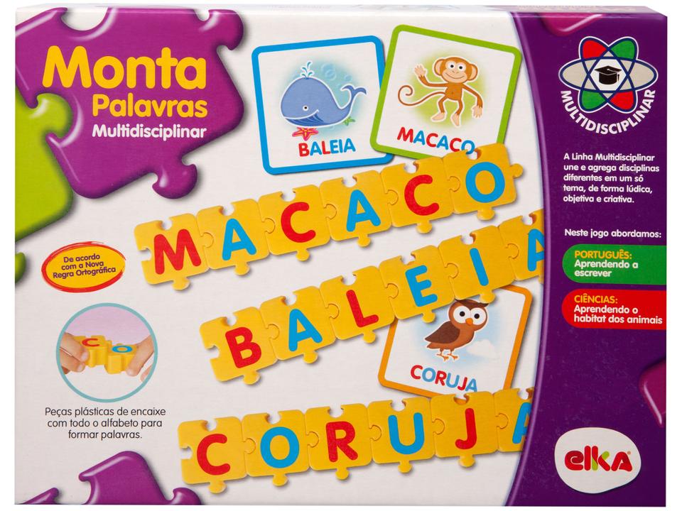 Jogo Monta Palavras Multidisciplinar - 3