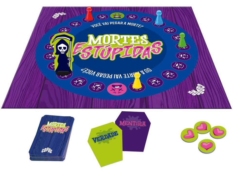 Jogo Mortes Estúpidas Tabuleiro - 1