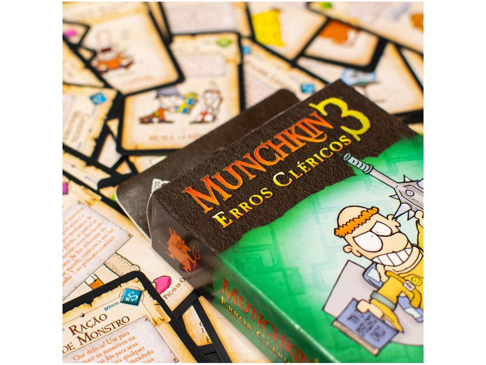 Jogo Munchkin 3: Erros Cléricos Galápagos - 1
