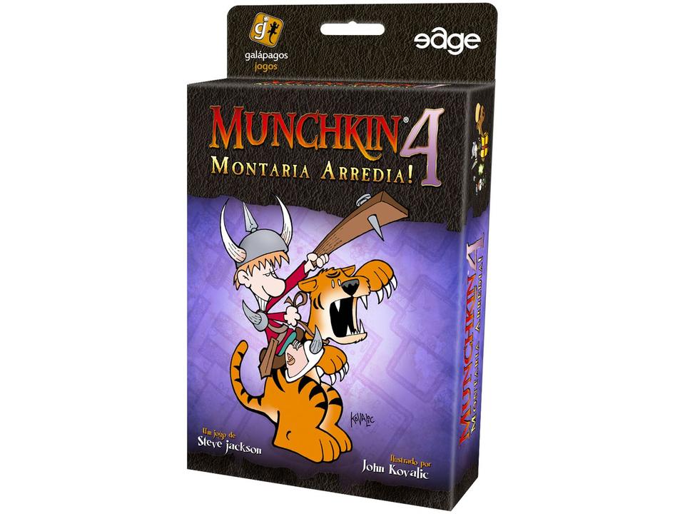 Jogo Munchkin 4: Montaria Arredia Galápagos