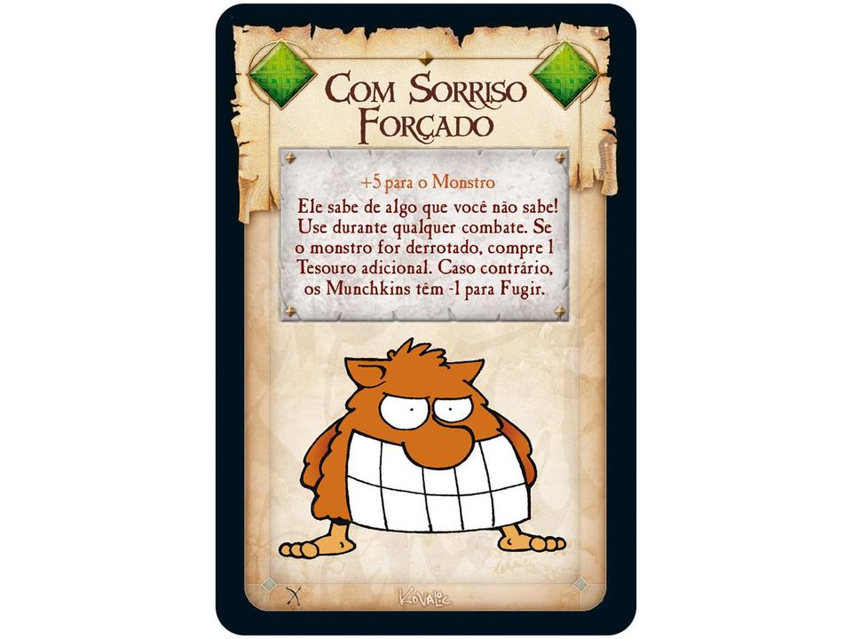Jogo Munchkin 5 In-Domável Expansão Galapagos 112 cartas - 9
