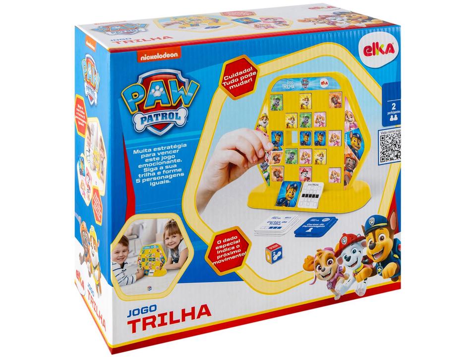 Jogo Patrulha Canina Tabuleiro Trilha Elka - 6