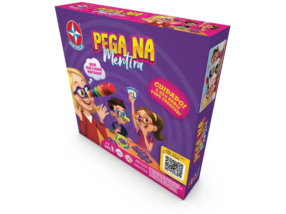 Jogo Pega na Mentira Tabuleiro Estrela - 1