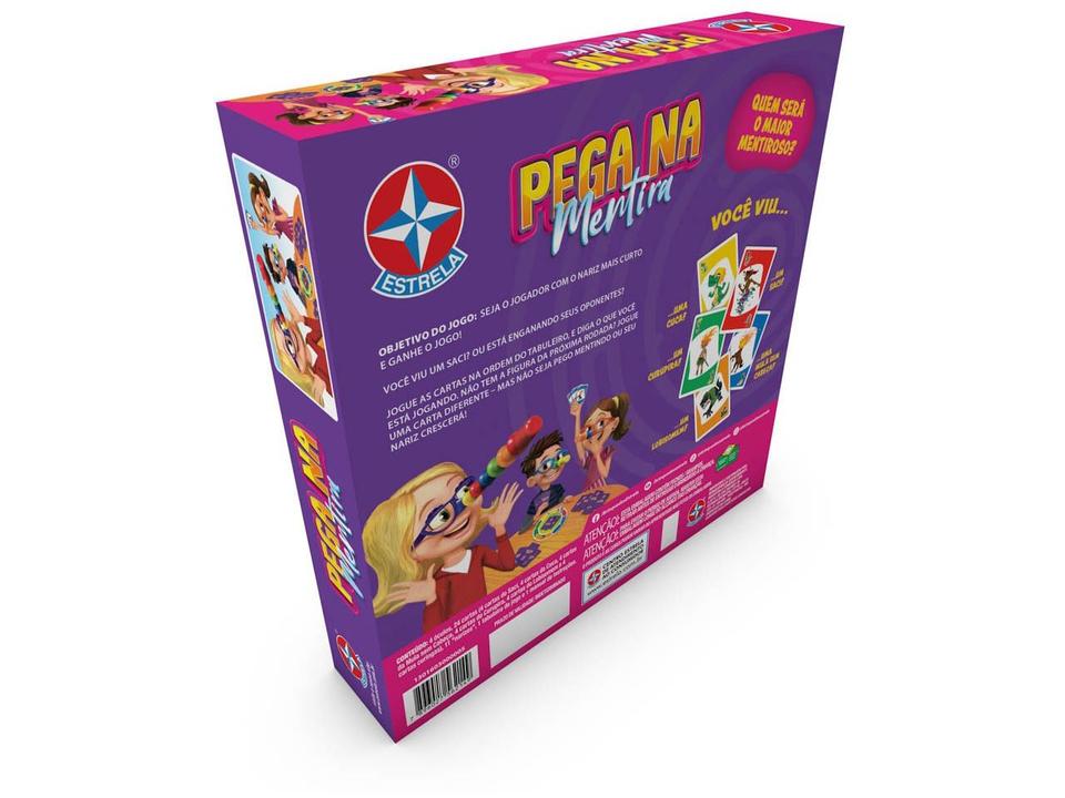 Jogo Pega na Mentira Tabuleiro Estrela - 2