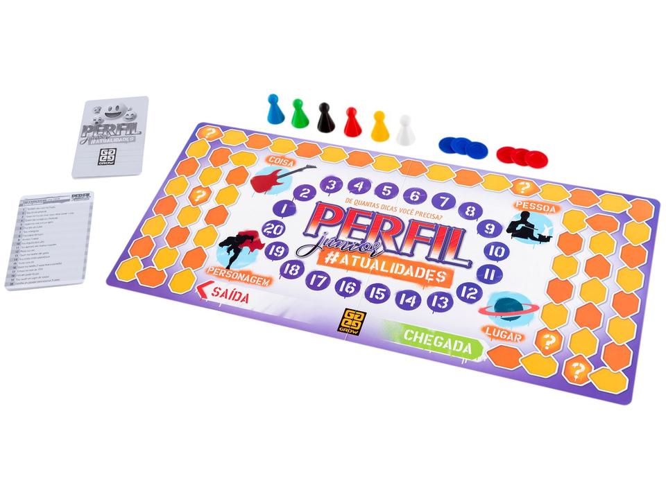 Jogo Perfil Júnior Atualidades Tabuleiro - 1