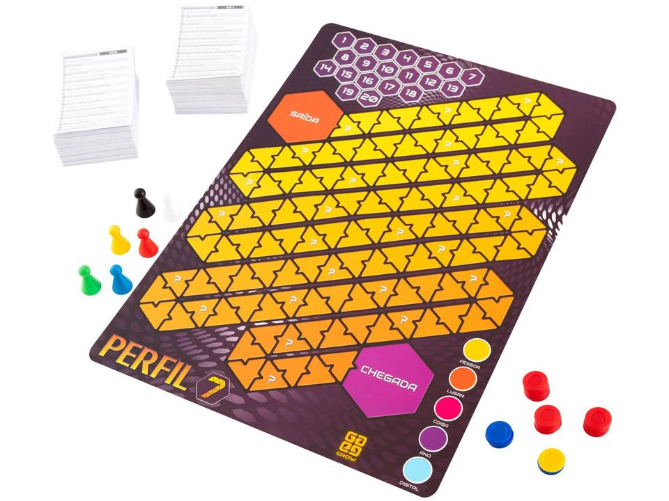 Jogo Perfil Tabuleiro Grow - 2