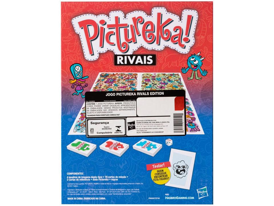 Jogo Pictureka Rivals Edition Tabuleiro - 6