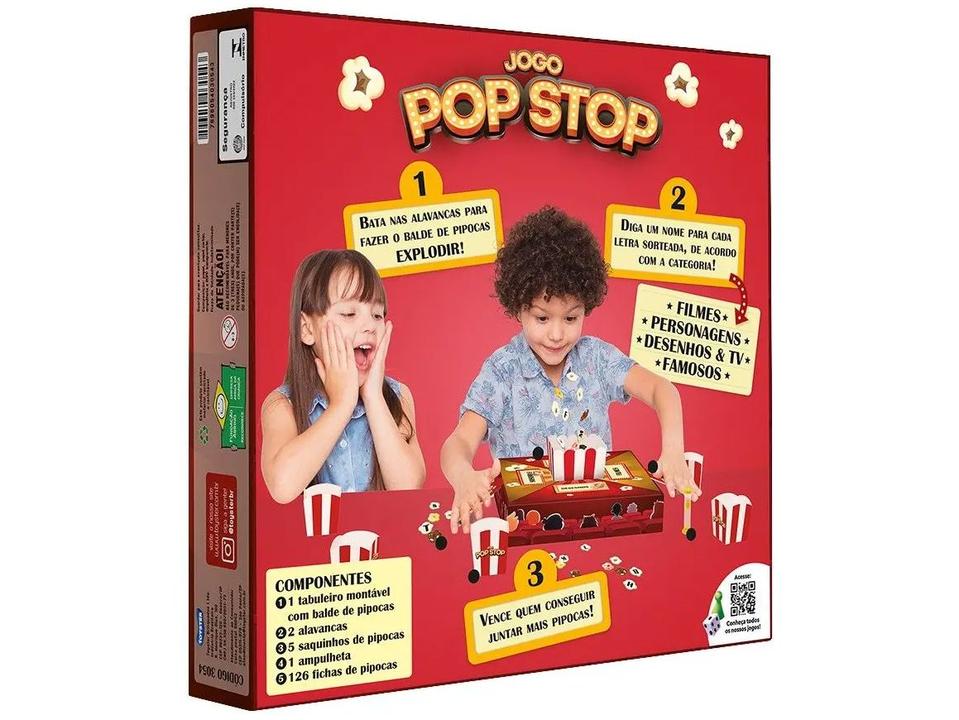 Jogo Pop Stop Tabuleiro Game Office - 10