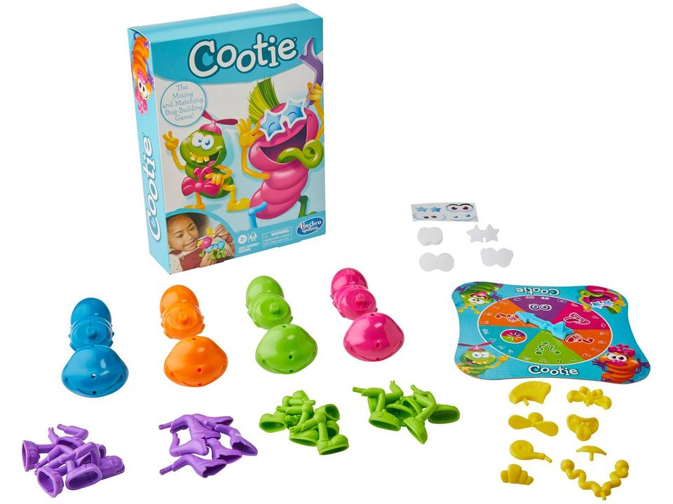 Jogo Pulgas Malucas Tabuleiro Hasbro - 1