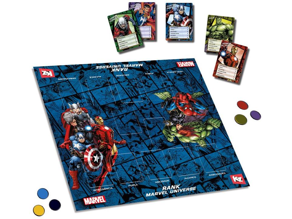 Jogo Rank Tabuleiro Marvel Universe Elka - 1