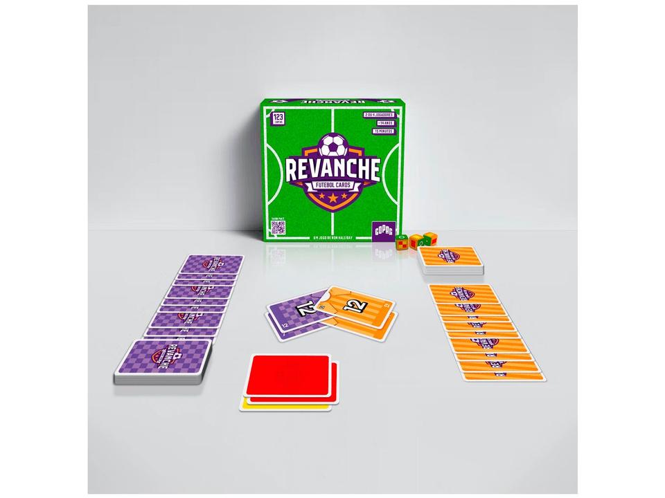 Jogo Revanche Futebol Cards Copag 123 Cartas - 1