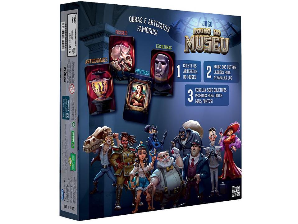 Jogo Roubo no Museu Game Office Tabuleiro - 1