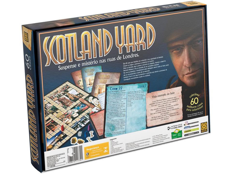 Jogo Scotland Yard de Tabuleiro Grow - 2