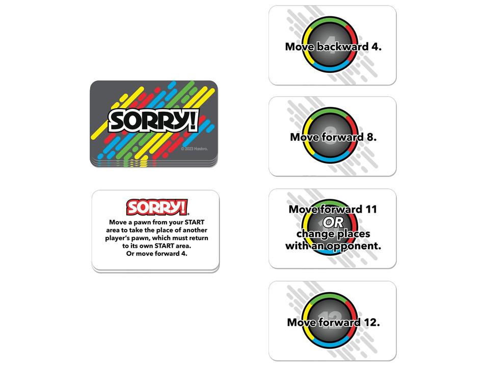 Jogo Sorry! Grab & Go! Hasbro Gaming - 3