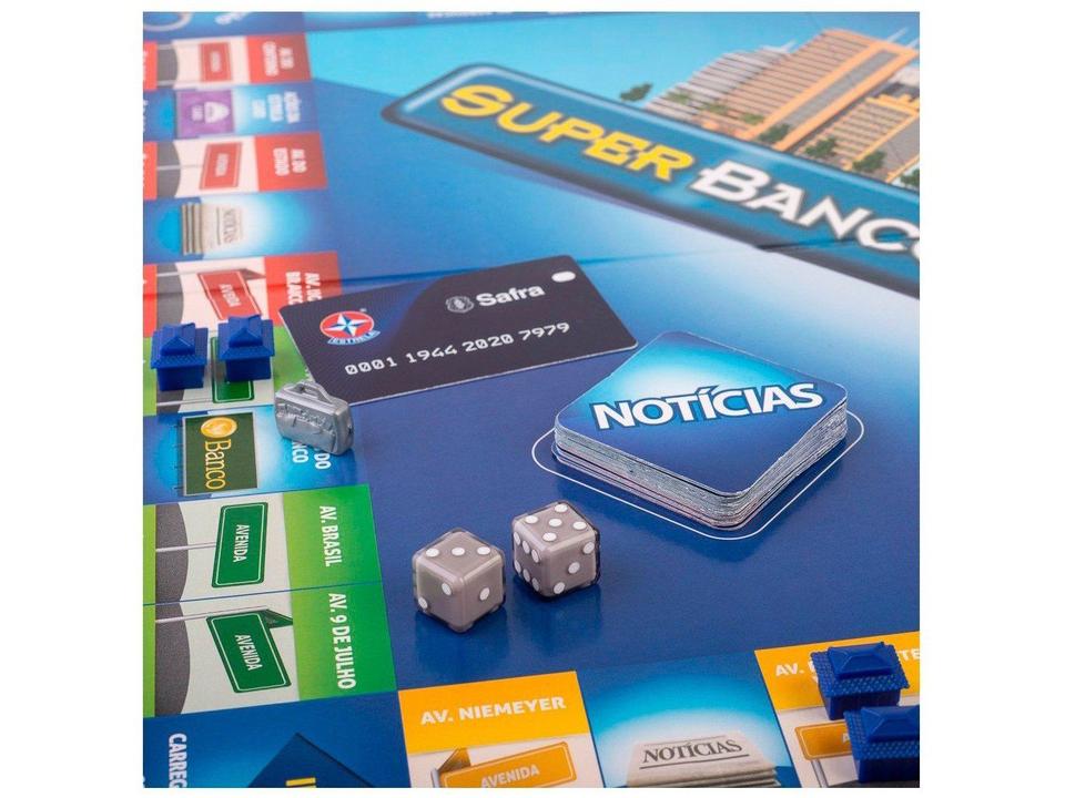 Jogo Super Banco Imobiliário Tabuleiro - 2