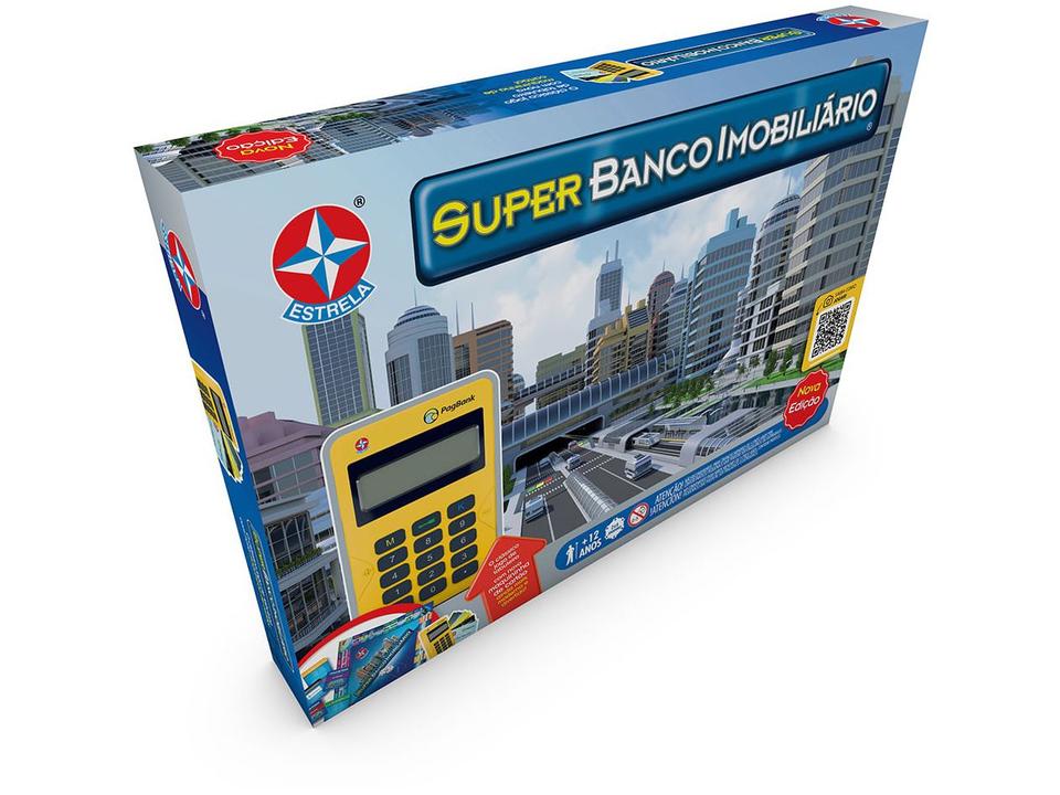 Jogo Super Banco Imobiliário Tabuleiro - 16