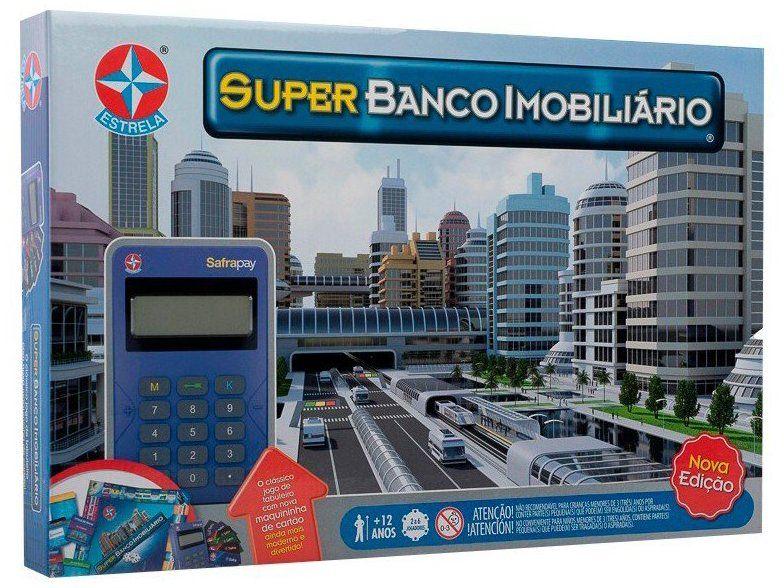 Jogo Super Banco Imobiliário Tabuleiro - 15