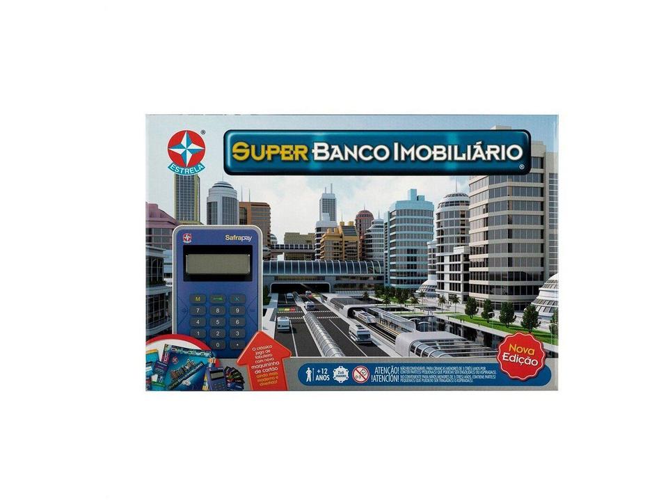 Jogo Super Banco Imobiliário Tabuleiro - 13