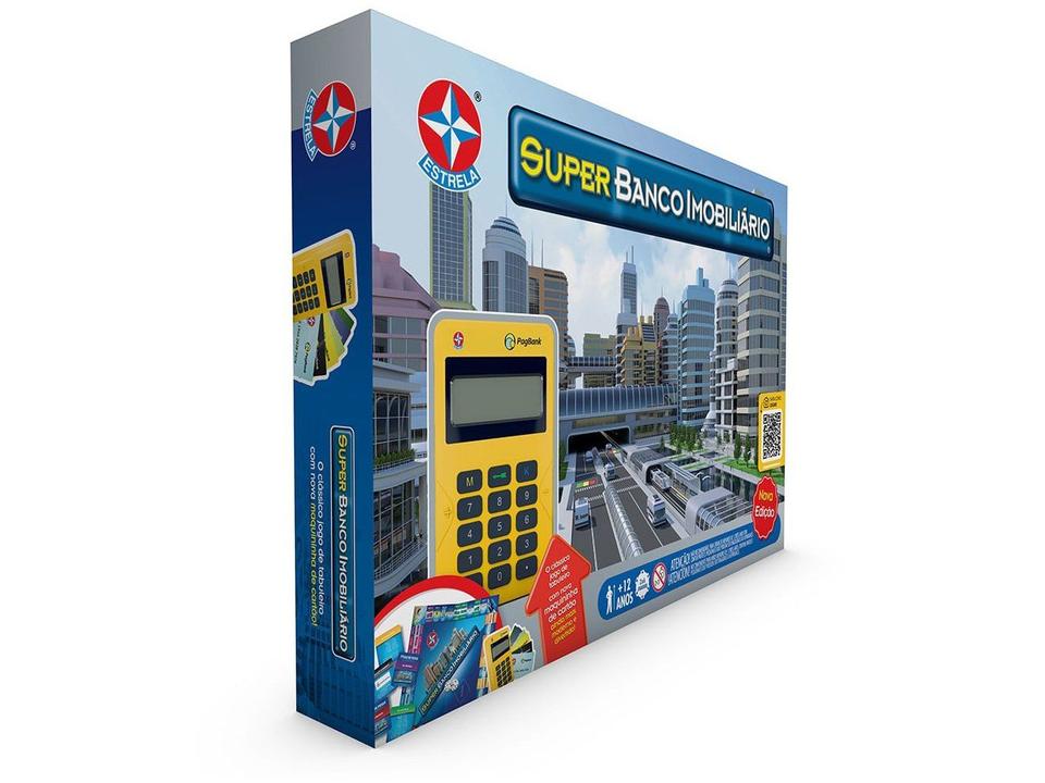 Jogo Super Banco Imobiliário Tabuleiro - 18