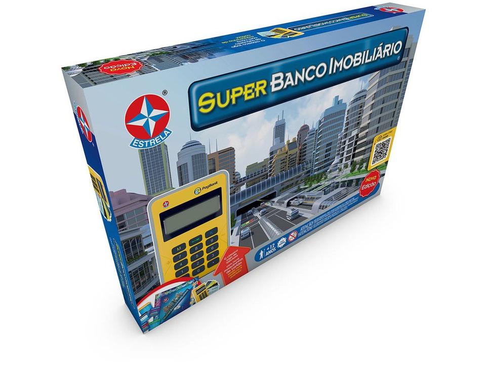 Jogo Super Banco Imobiliário Tabuleiro - 16