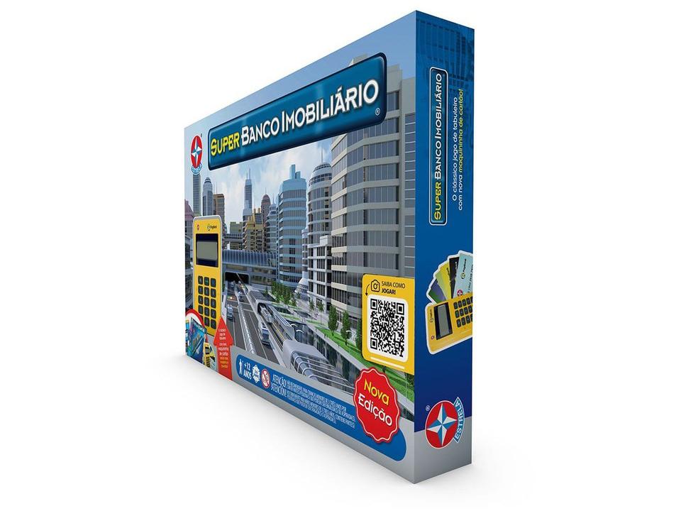 Jogo Super Banco Imobiliário Tabuleiro - 19