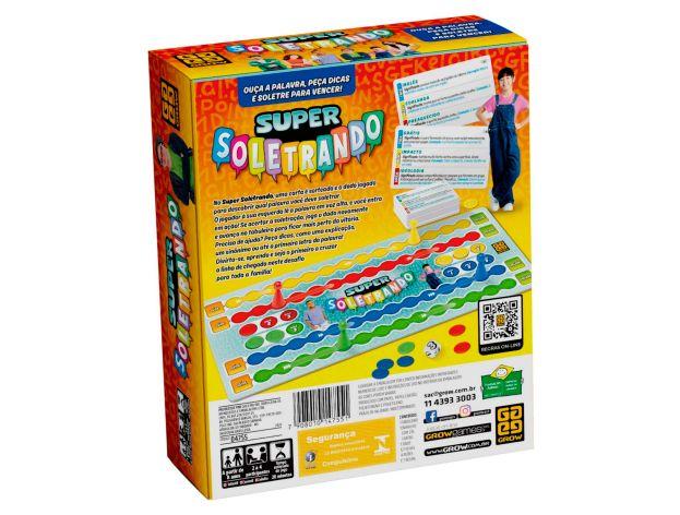 Jogo Super Soletrando Tabuleiro Grow - 2