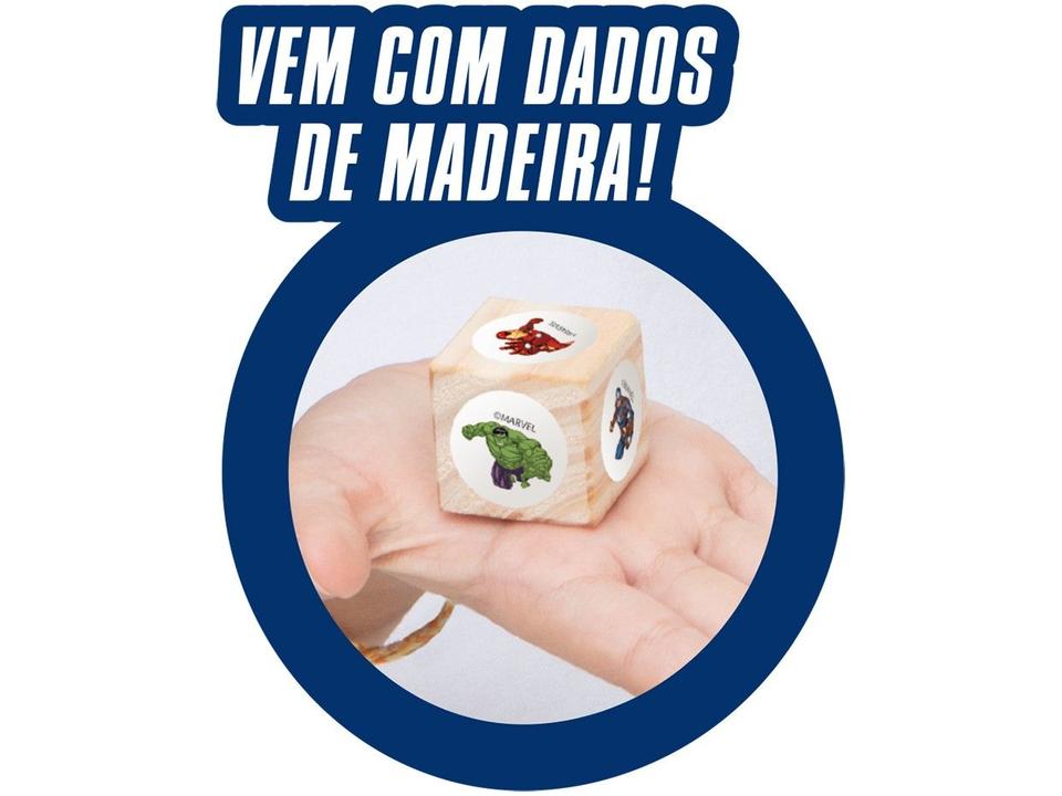 Jogo Tá Aqui! Marvel Avengers Tabuleiro Jak - 3